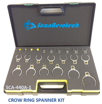 Crow Ring Spanner Kit